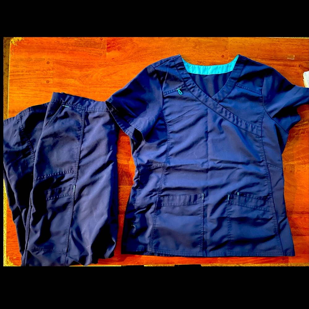 ScrubStar Navy Medium Scrub Set